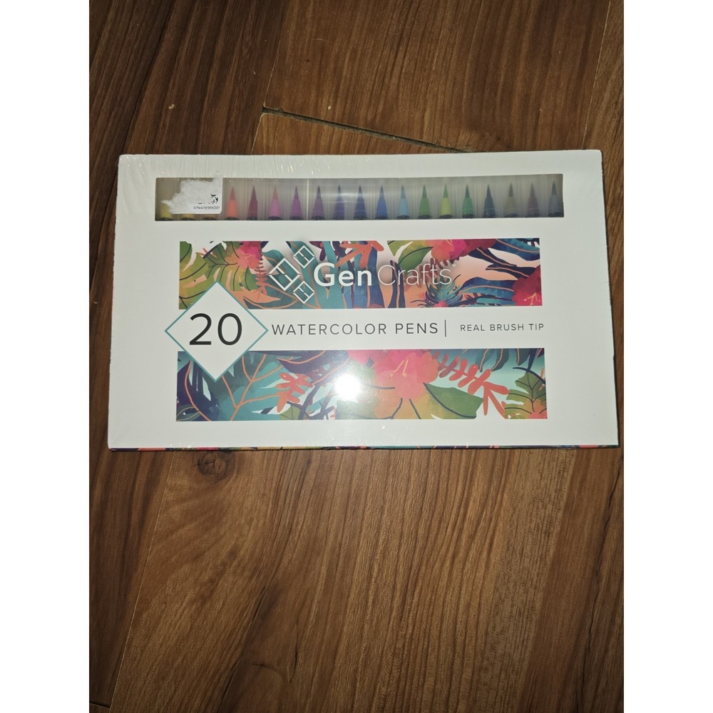 GenCrafts FBAOPWCPB01 Watercolor Brush Pen Set - 20 Piece S16